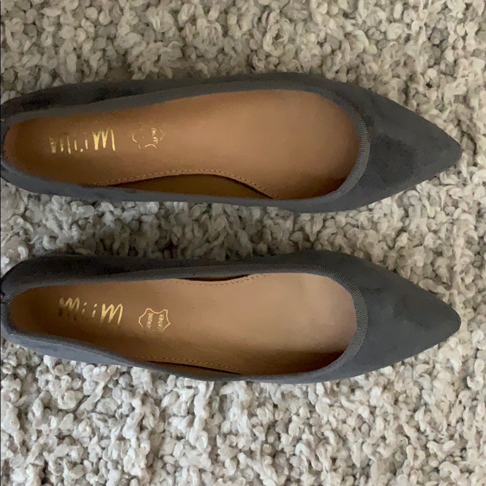 Grey flats